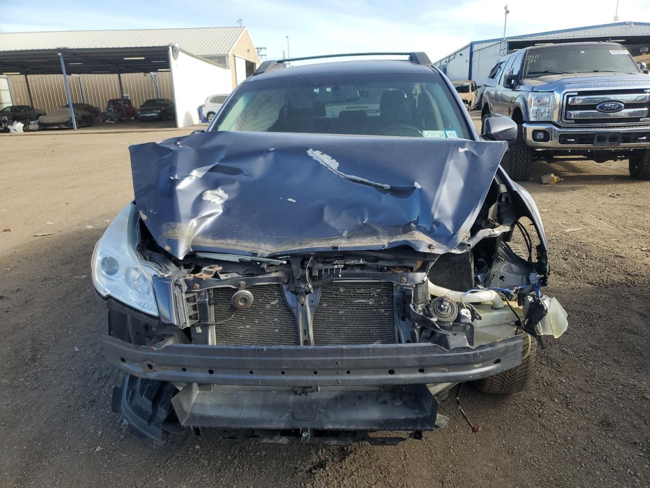 2014 Subaru Outback VIN 4S4BRBLC2E3201724 Copart auction photo, front end damage thumbnail 5