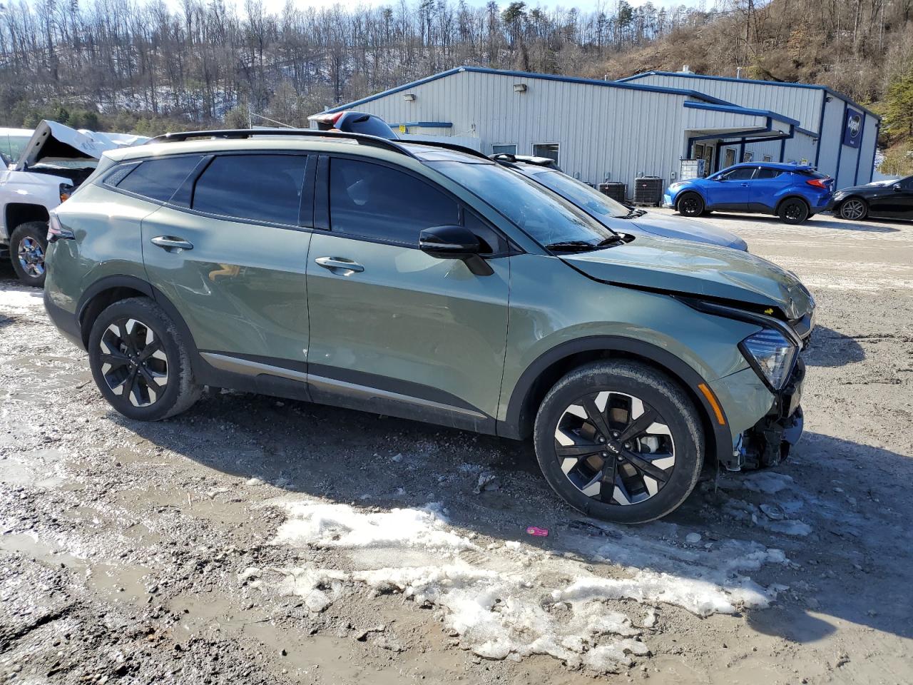 2024 KIA Sportage VIN 5XYK6CDF1RG149340 Copart auction photo, front end damage thumbnail 4
