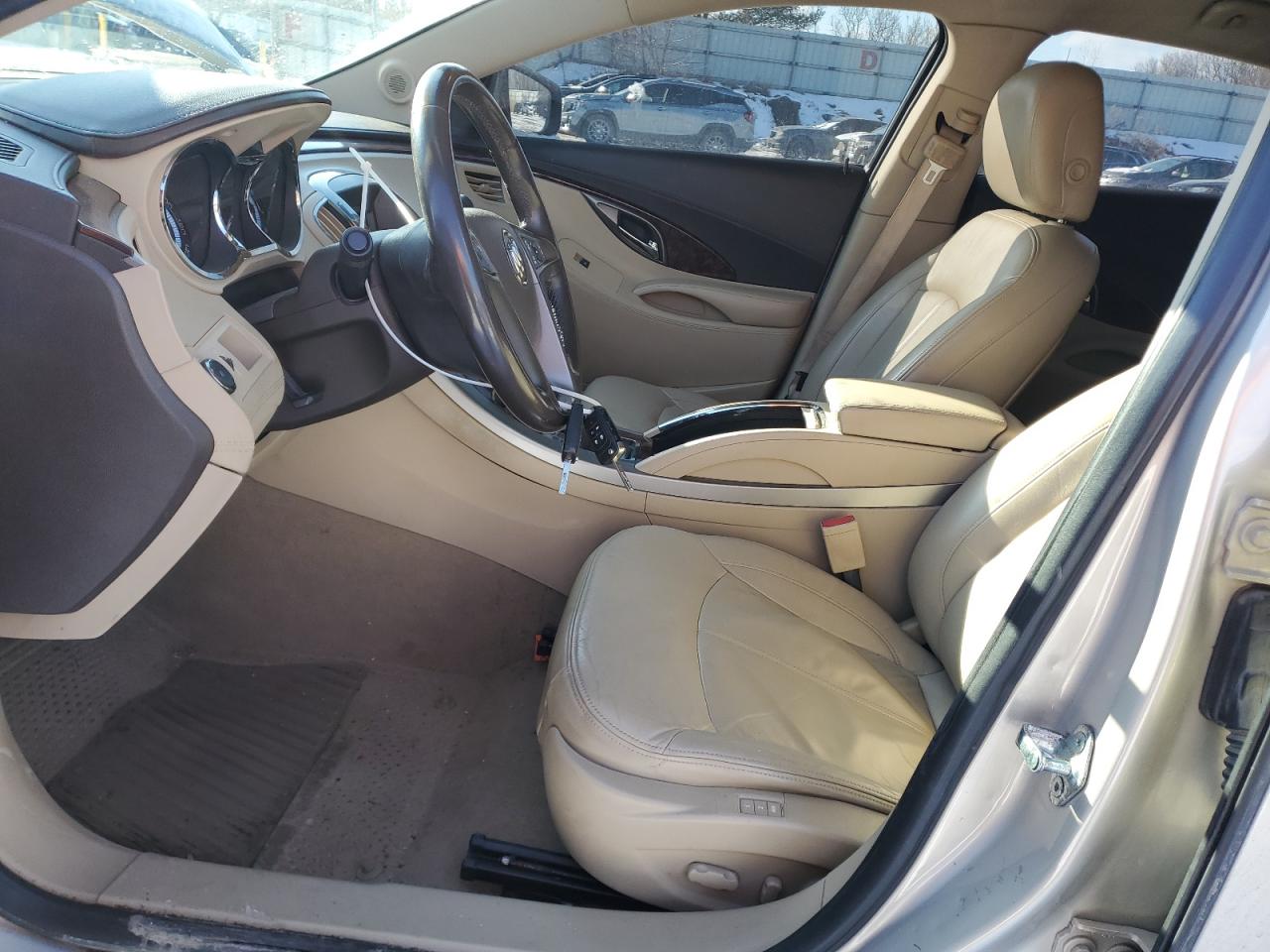2012 Buick LaCrosse VIN 1G4GD5E34CF170152 Copart auction photo, front end / side damage thumbnail 7