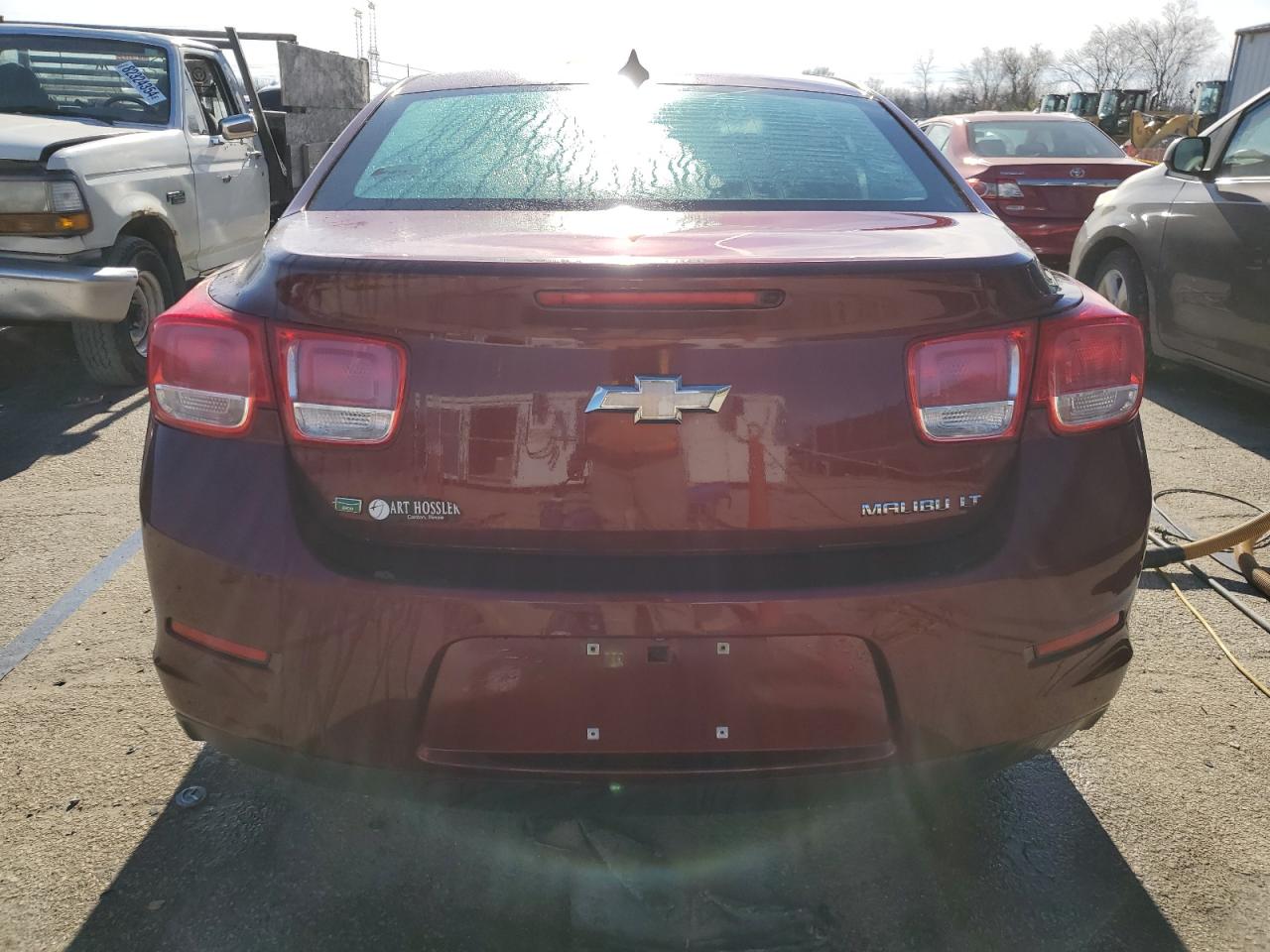 2015 Chevrolet Malibu VIN 1G11D5SLXFF311267 Copart auction photo, front end / side damage thumbnail 6