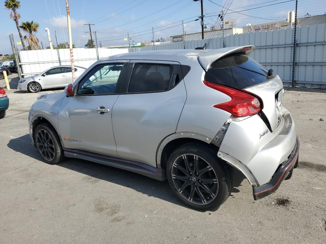 2013 Nissan Juke VIN JN8AF5MR5DT226441 Copart auction photo, all over damage thumbnail 2