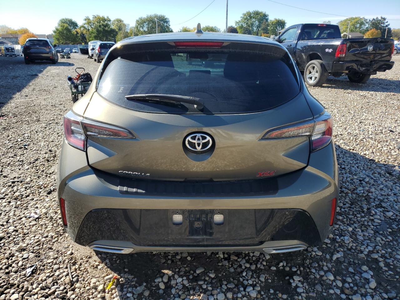 2020 Toyota Corolla VIN JTNA4RBE5L3092629 Copart auction photo, front end / rear end damage thumbnail 6