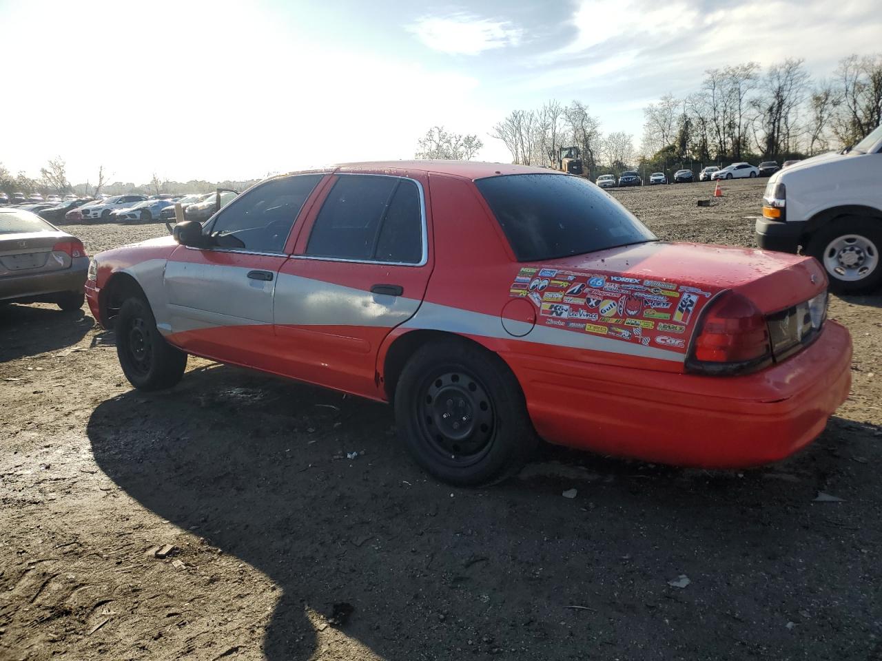 2011 Ford Crown Victoria VIN 2FABP7BV7BX149344 Copart auction photo, all over damage thumbnail 2
