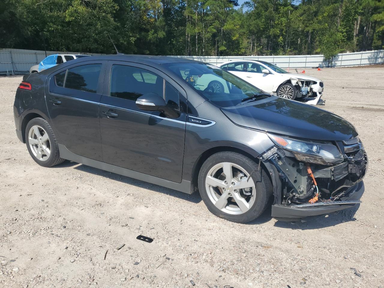 2014 Chevrolet Volt VIN 1G1RD6E42EU161856 Copart auction photo, front end damage thumbnail 4
