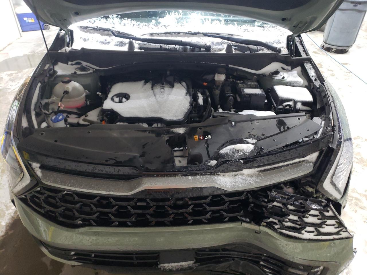 2023 KIA Sportage VIN 5XYK7CAF5PG128750 Copart auction photo, all over damage thumbnail 13