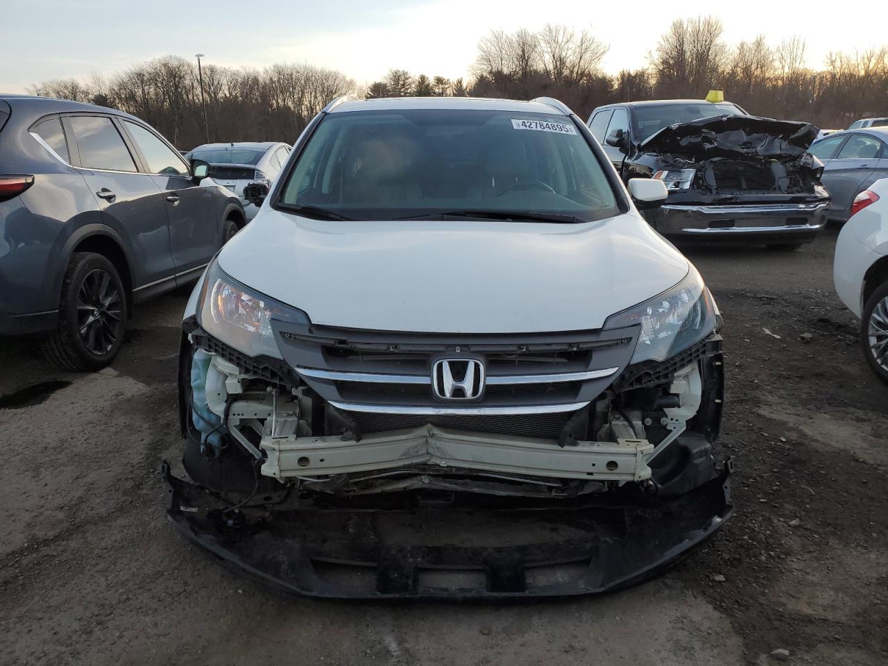 2012 Honda CR-V VIN 5J6RM4H7XCL071742 Copart auction photo, front end / minor dent/scratches damage thumbnail 5