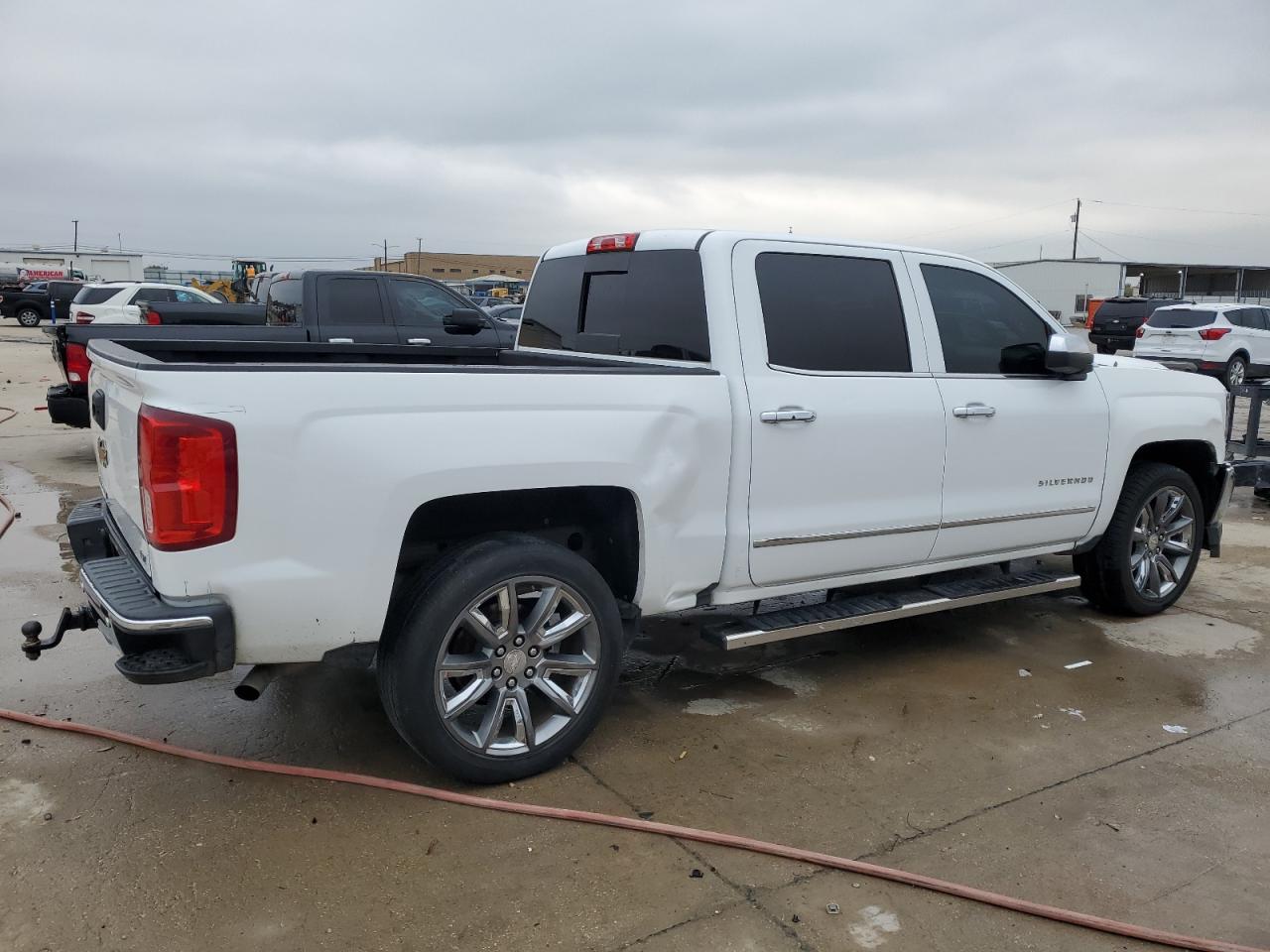 2018 Chevrolet Silverado VIN 3GCUKSEC4JG466182 Copart auction photo, front end / rear end damage thumbnail 3