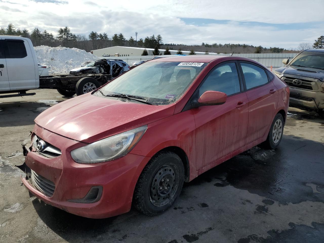 2014 Hyundai Accent VIN KMHCT4AE3EU611836