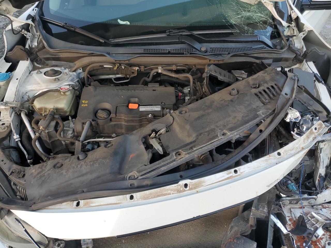 2016 Honda Civic VIN 19XFC2F76GE056852 Copart auction photo, front end damage thumbnail 11