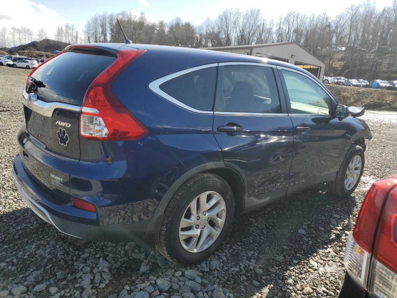 2016 Honda CR-V VIN 2HKRM4H54GH666553 Copart auction photo, front end damage thumbnail 3