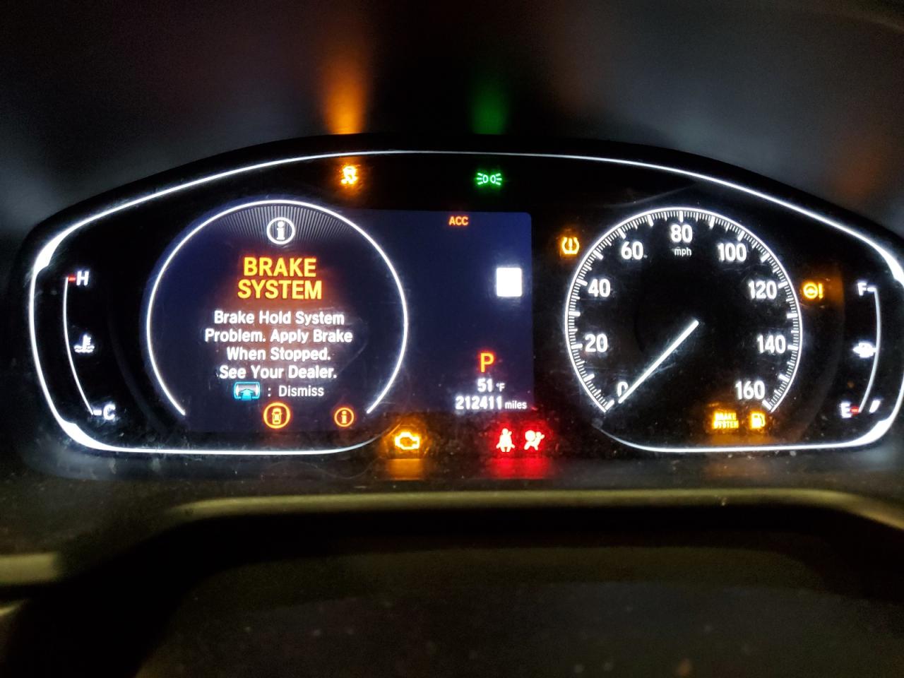 2019 Honda Accord VIN 1HGCV1F11KA114723 Copart auction photo, side damage thumbnail 9