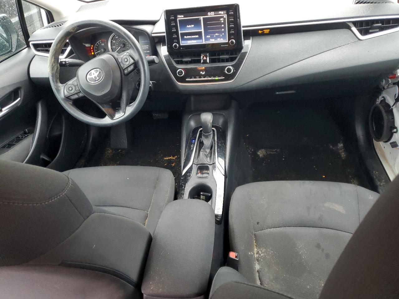 2021 Toyota Corolla VIN 5YFEPMAE8MP248298 Copart auction photo, all over damage thumbnail 8