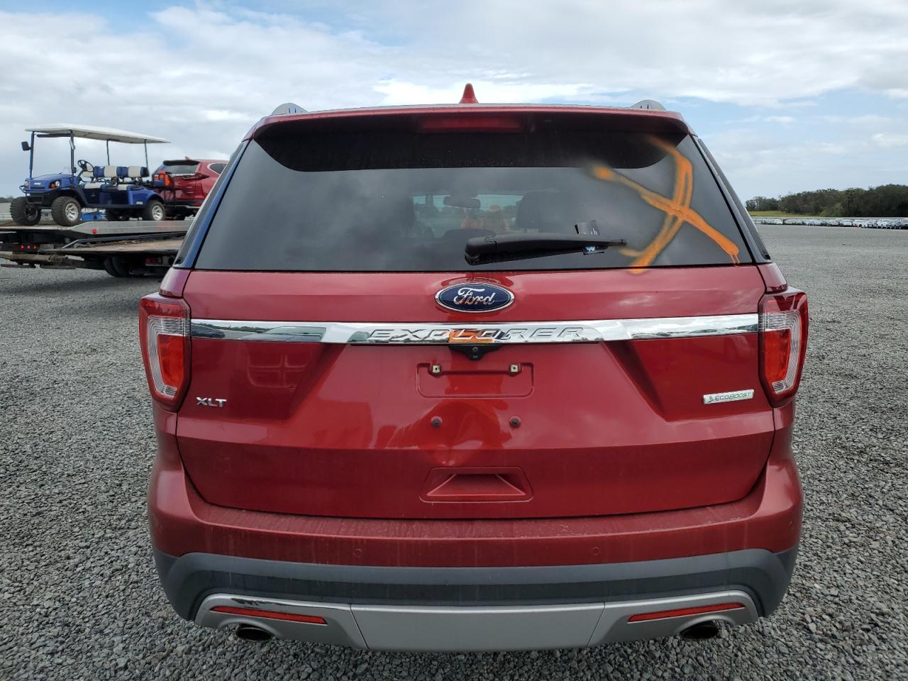 2017 Ford Explorer VIN 1FM5K7DH7HGD12484 Copart auction photo, water/flood damage thumbnail 6