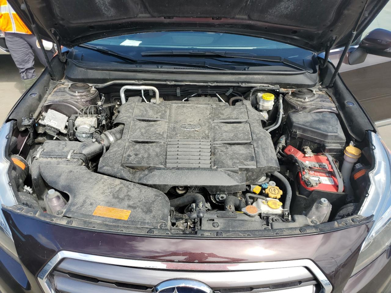 2017 Subaru Outback VIN 4S4BSETC6H3201963 Copart auction photo, water/flood damage thumbnail 12