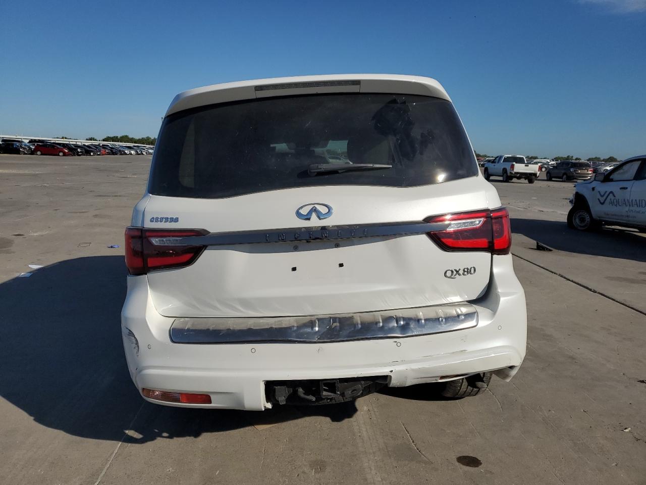 2021 Infiniti QX80 VIN JN8AZ2AF2M9716462 Copart auction photo, all over damage thumbnail 6