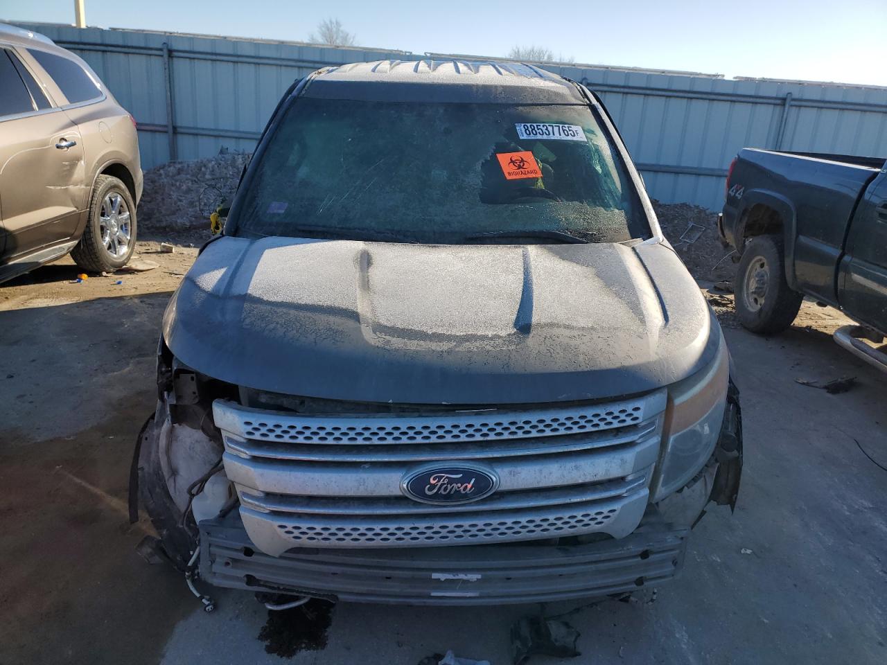 2014 Ford Explorer VIN 1FM5K7D86EGB15558 Copart auction photo, all over / undercarriage damage thumbnail 5
