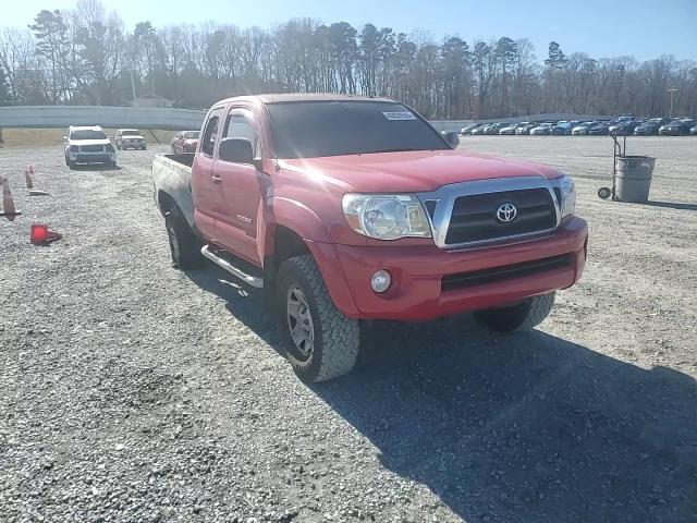 2006 Toyota Tacoma VIN 5TEUU42N86Z182500 Copart auction photo, burn damage thumbnail 10