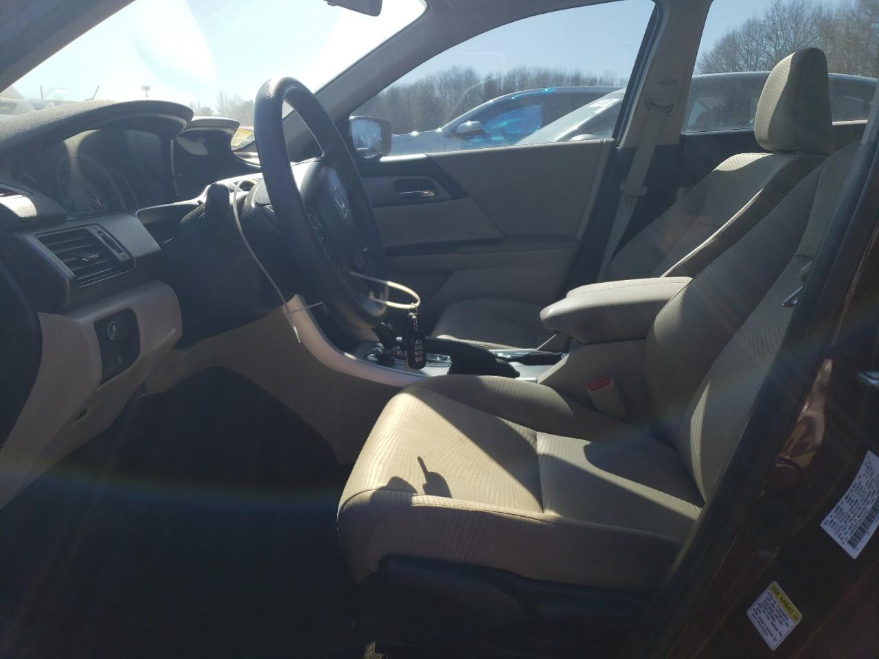 2014 Honda Accord VIN 1HGCR2F30EA202825 Copart auction photo, side / undercarriage damage thumbnail 7