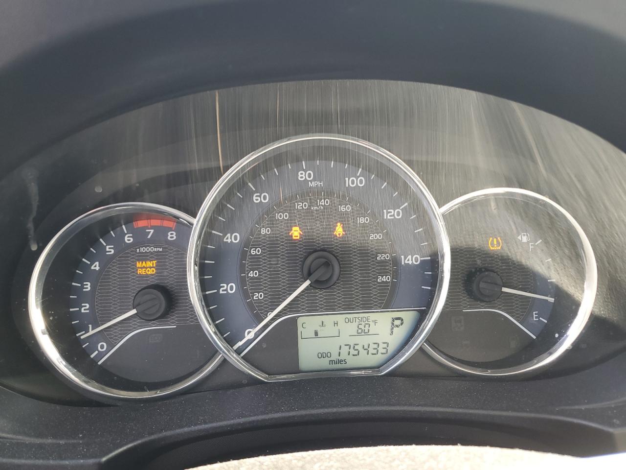 2015 Toyota Corolla VIN 2T1BURHEXFC363616 Copart auction photo, all over damage thumbnail 9