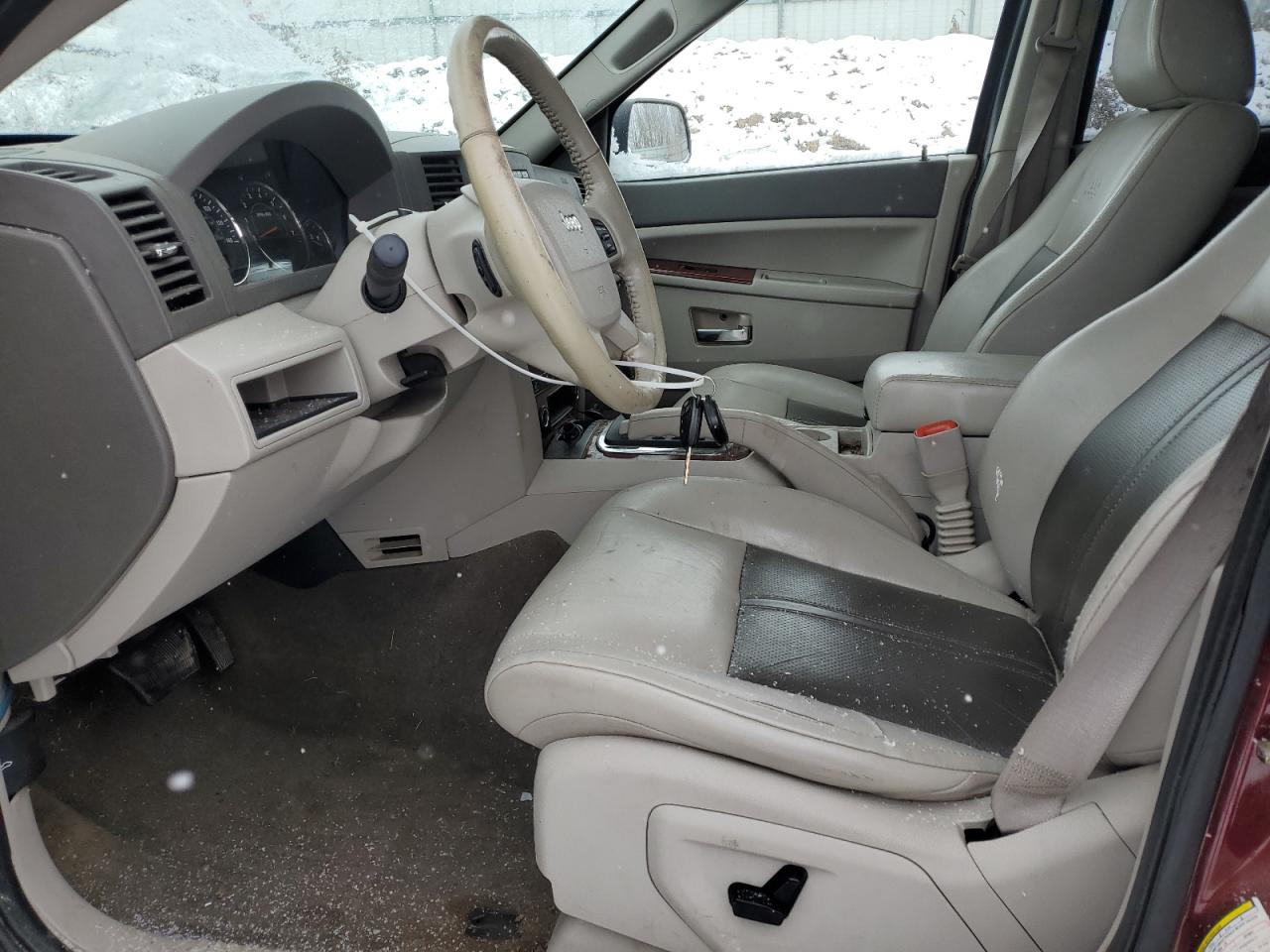 2007 Jeep Grand Cherokee VIN 1J8HR58217C552328 Copart auction photo, all over damage thumbnail 7
