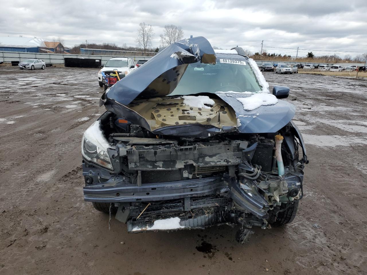 2015 Subaru Outback VIN 4S4BSBNC1F3265305 Copart auction photo, front end damage thumbnail 5