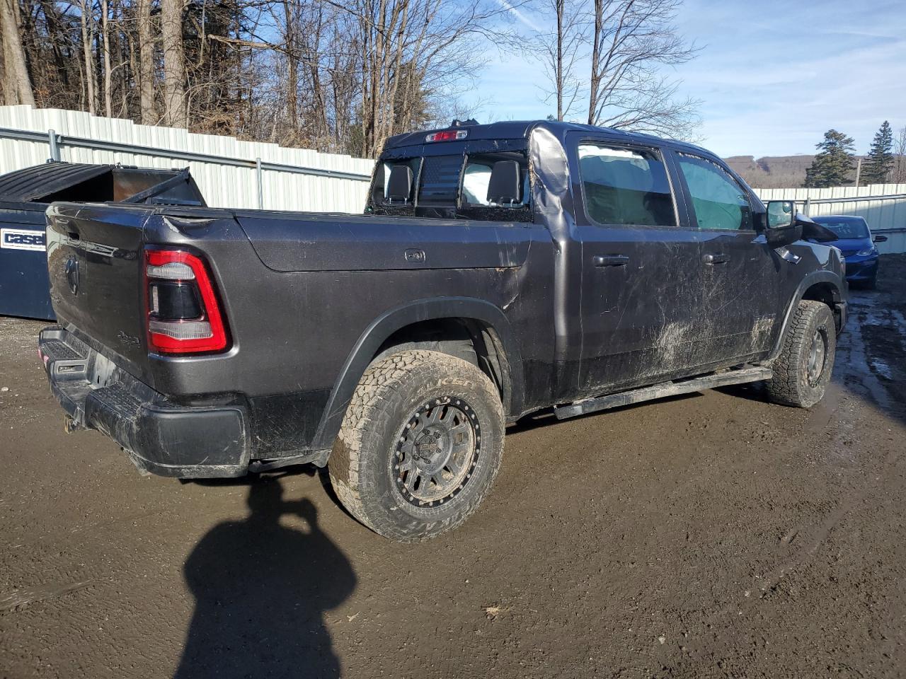 2020 RAM 1500 VIN 1C6SRFLTXLN143365 Copart auction photo, biohazard/chemical / rollover damage thumbnail 3