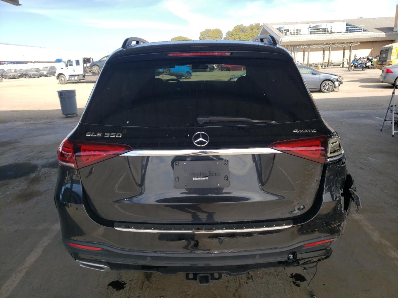 2022 Mercedes-Benz GLE VIN 4JGFB4KB1NA675122 Copart auction photo, rear end damage thumbnail 6
