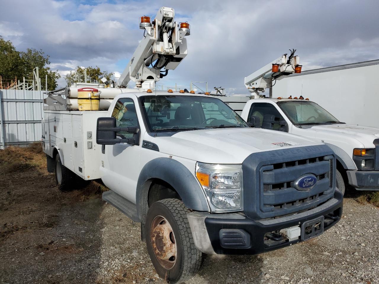 2013 Ford F450 VIN 1FDUF4GY1DEA42944 Copart auction photo, side damage thumbnail 4