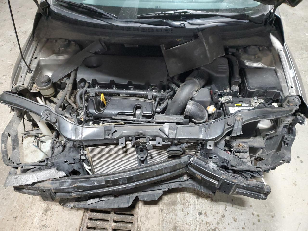 2011 KIA Forte VIN KNAFU4A21B5363013 Copart auction photo, front end damage thumbnail 12