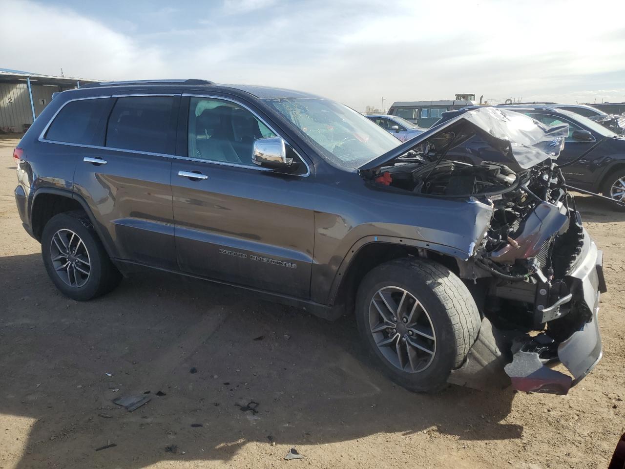 2019 Jeep Grand Cherokee VIN 1C4RJFBG0KC728906 Copart auction photo, front end damage thumbnail 4