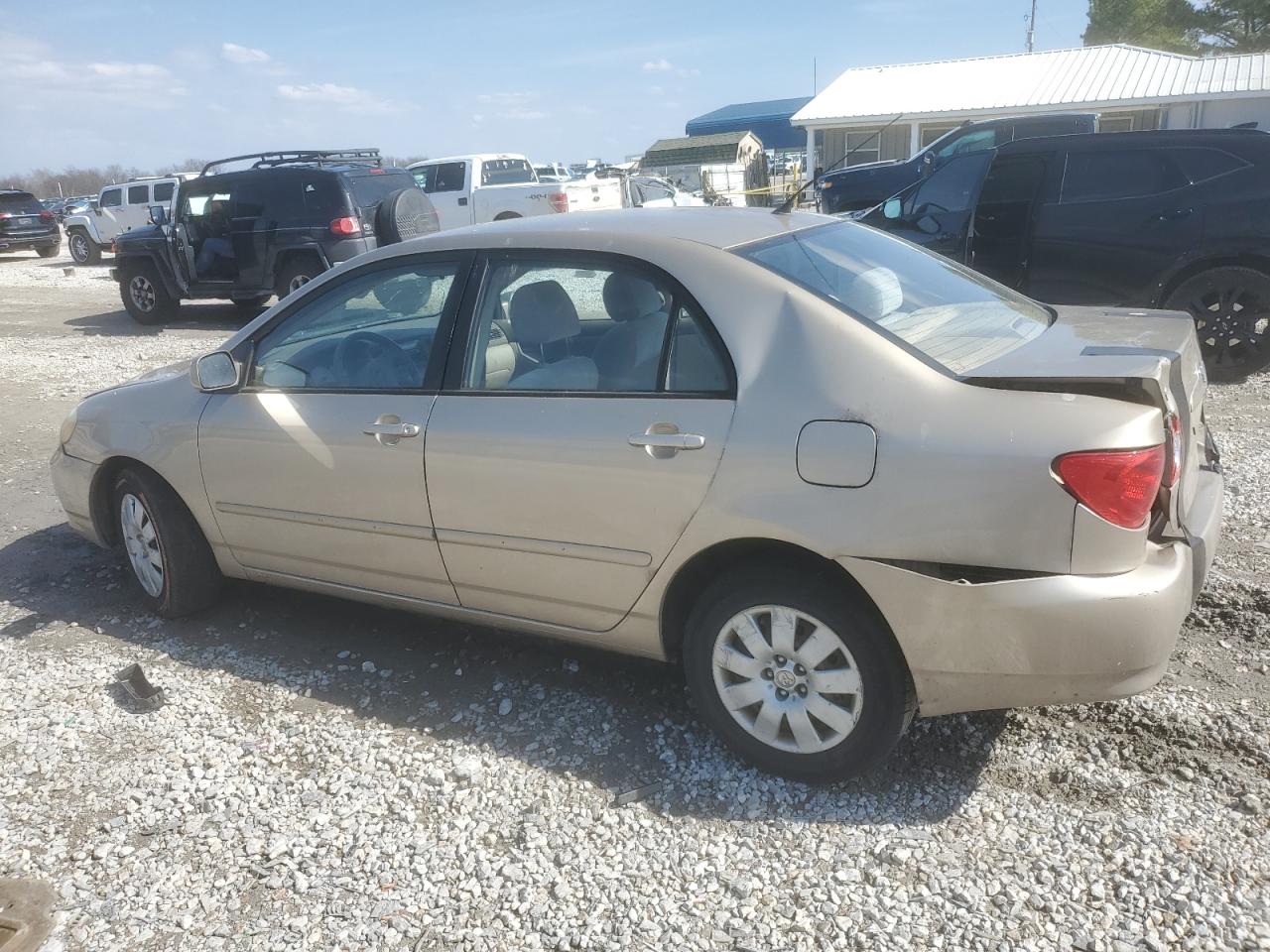 2004 Toyota Corolla VIN 1NXBR32E64Z316439 Copart auction photo, rear end / front end damage thumbnail 2