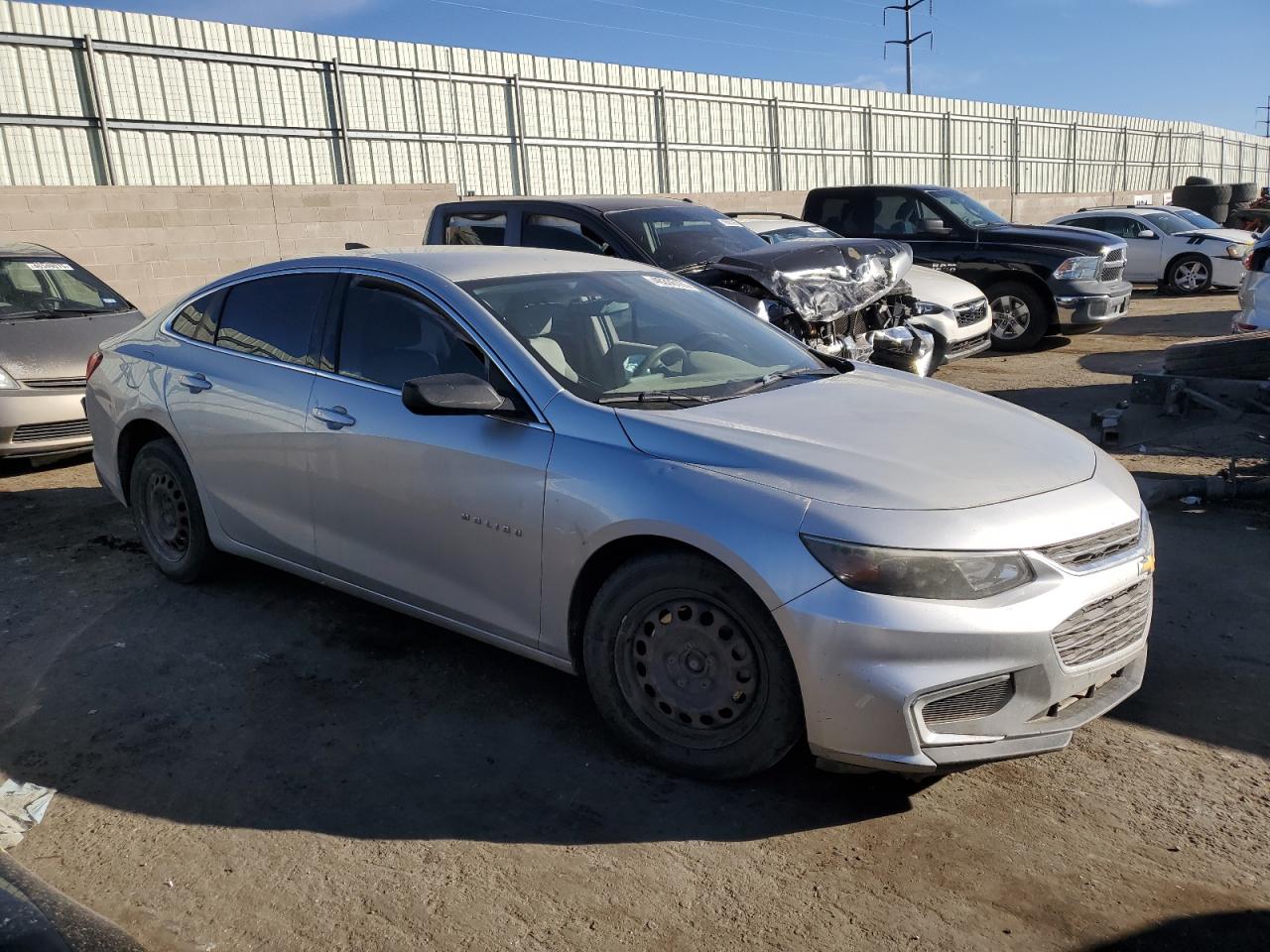 2016 Chevrolet Malibu VIN 1G1ZA5STXGF213269 Copart auction photo, all over damage thumbnail 4