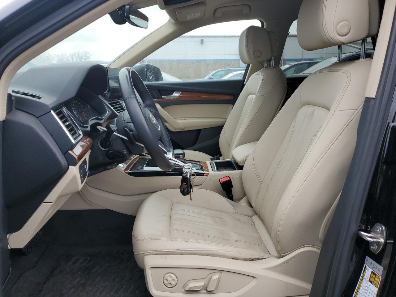 2021 Audi Q5 VIN WA1AAAFY7M2132858 Copart auction photo, vandalism / side damage thumbnail 7