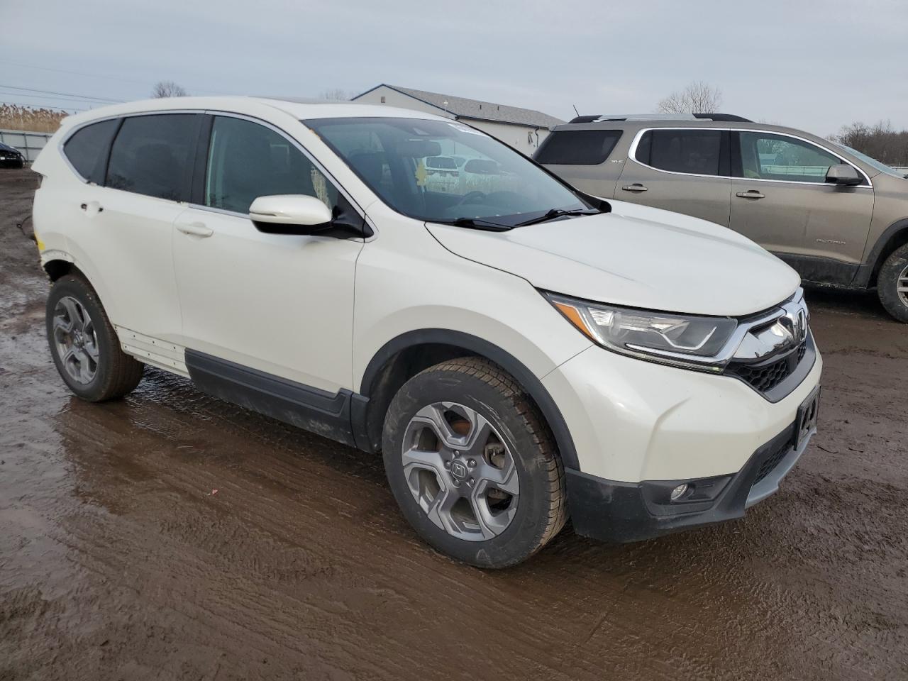 2018 Honda CR-V VIN 2HKRW2H85JH626689 Copart auction photo, rear end damage thumbnail 4