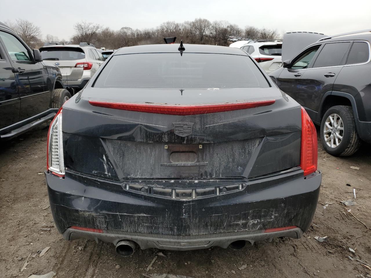 2014 Cadillac ATS VIN 1G6AA5RX1E0114372 Copart auction photo, front end / rear end damage thumbnail 6