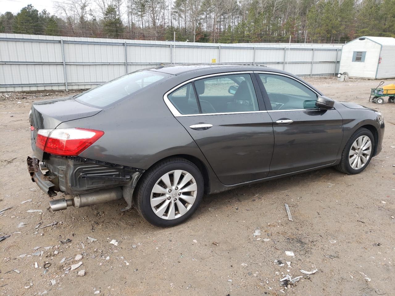 2014 Honda Accord VIN 1HGCR3F87EA024011 Copart auction photo, rear end damage thumbnail 3