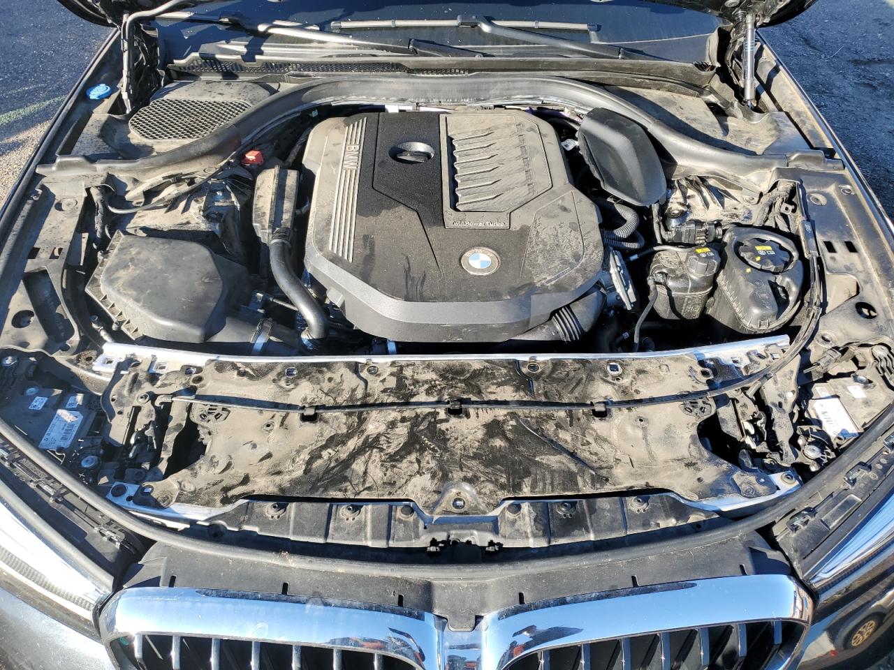2021 BMW 5er VIN WBA53BJ0XMWX00230 Copart auction photo, water/flood damage thumbnail 11
