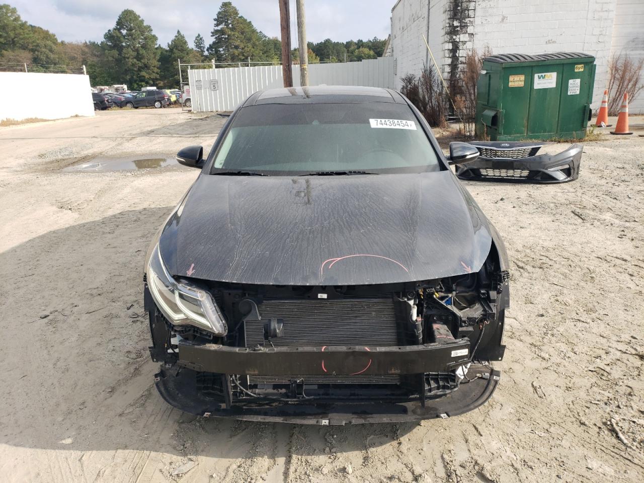 2020 KIA Optima VIN 5XXGT4L36LG426314 Copart auction photo, front end / rear end damage thumbnail 5