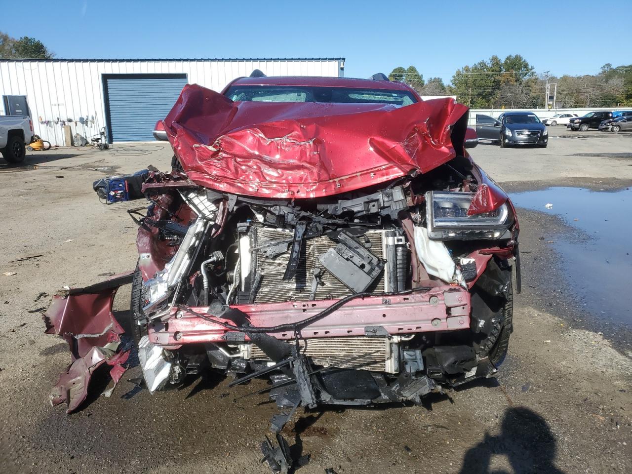 2020 GMC Acadia VIN 1GKKNMLS6LZ196819 Copart auction photo, front end damage thumbnail 5