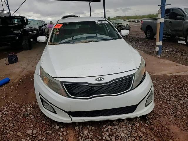 2015 KIA Optima VIN 5XXGM4A76FG518904 Copart auction photo, side / front end damage thumbnail 11