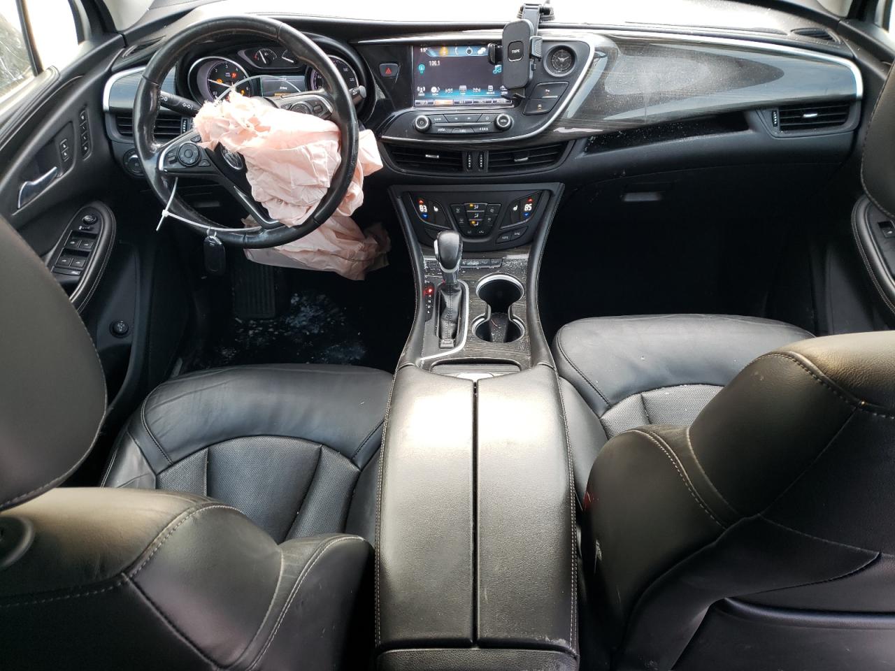 2019 Buick Envision VIN LRBFXCSA1KD019891 Copart auction photo, front end / top/roof damage thumbnail 8