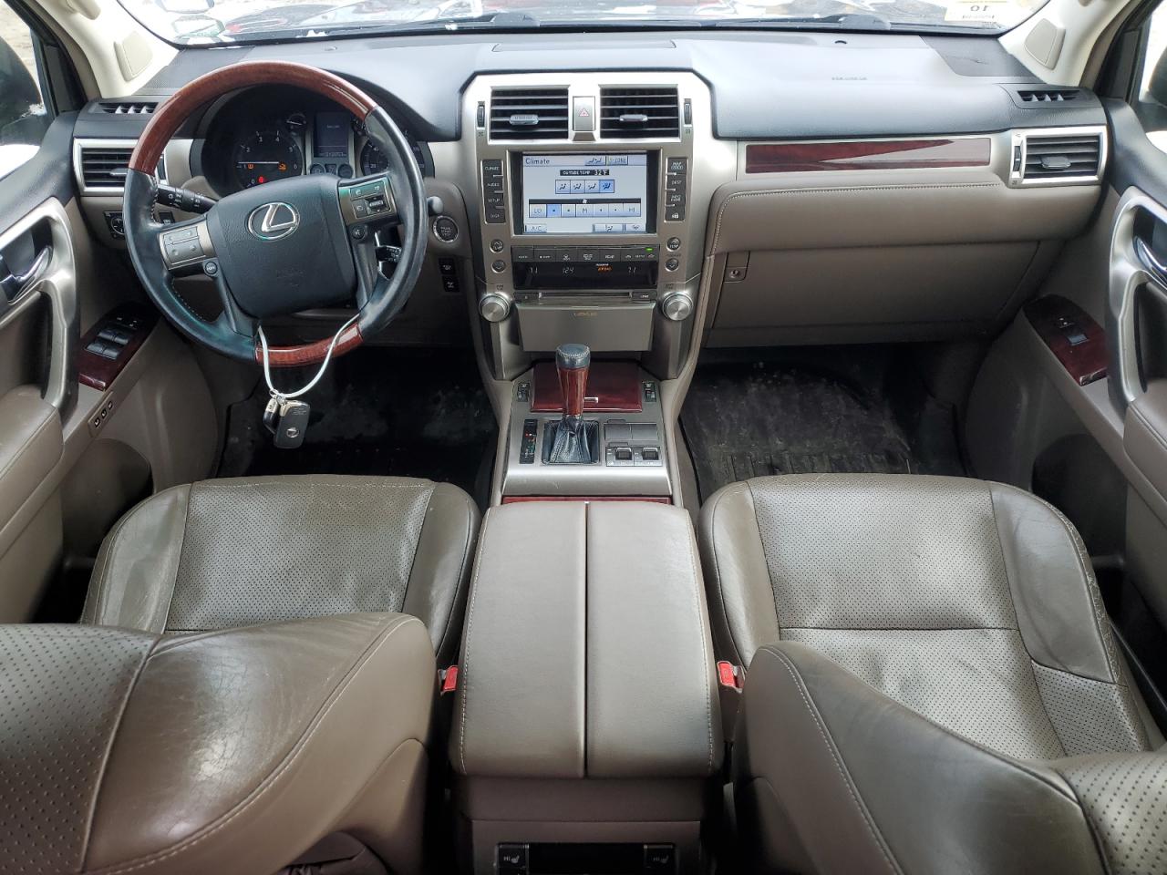 2012 Lexus GX VIN JTJBM7FX8C5037411 Copart auction photo, minor dent/scratches damage thumbnail 8