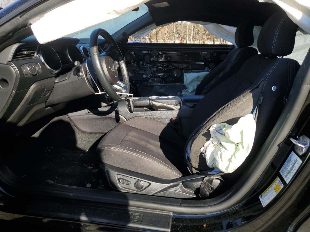 2021 Ford Mustang VIN 1FA6P8TH5M5132837 Copart auction photo, side damage thumbnail 7