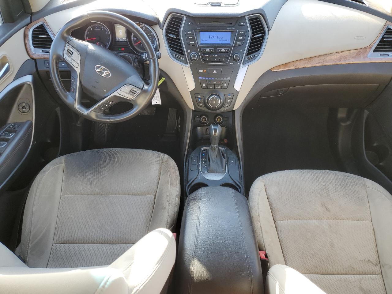 2013 Hyundai Santa Fe VIN 5XYZU3LB4DG074130 Copart auction photo, front end damage thumbnail 8
