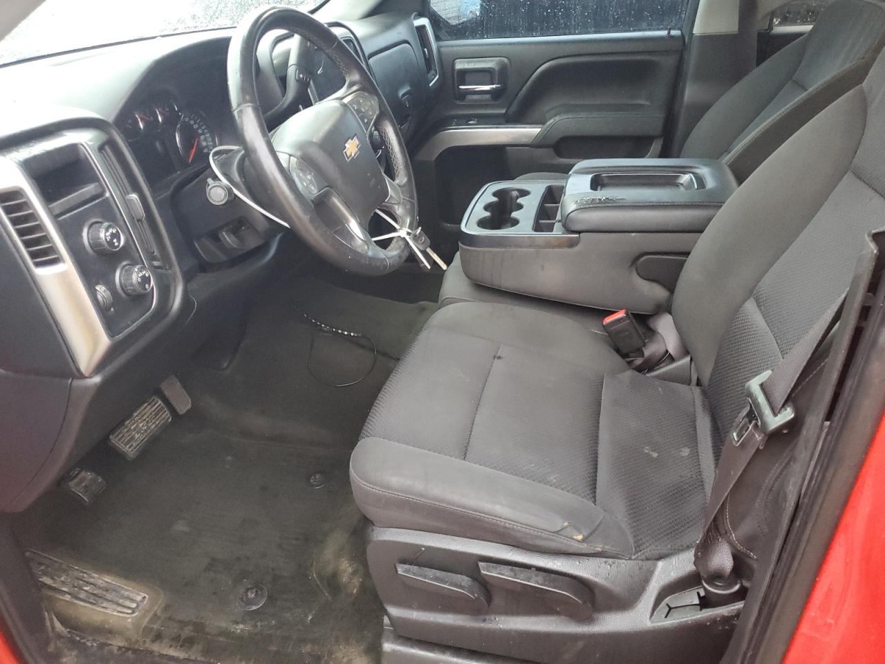 2017 Chevrolet Silverado VIN 3GCUKREH1HG284423 Copart auction photo, side damage thumbnail 7