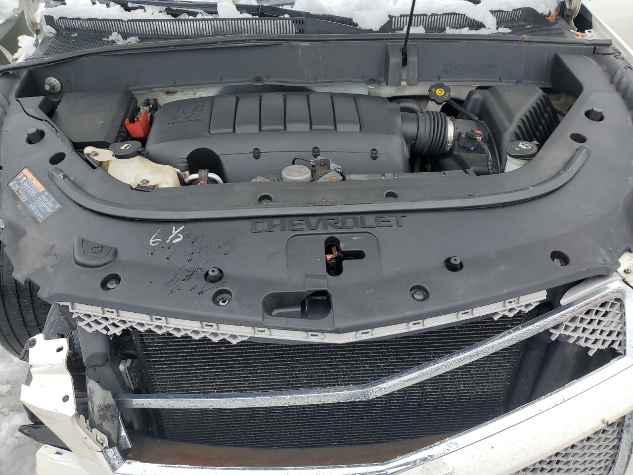 2012 Chevrolet Traverse VIN 1GNKVLED0CJ314759 Copart auction photo, front end damage thumbnail 12