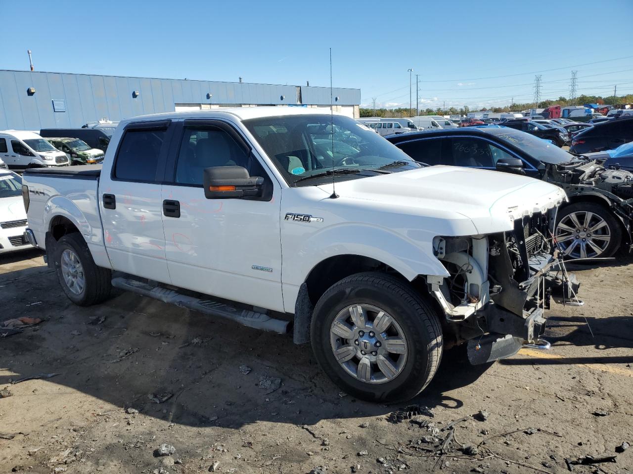 2012 Ford F-150 VIN 1FTFW1ET0CFA54241 Copart auction photo, front end damage thumbnail 4
