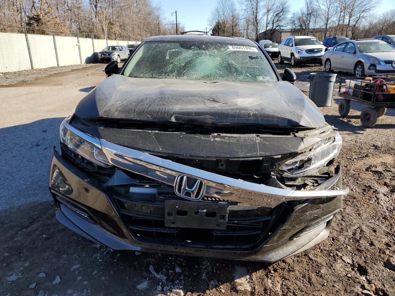 2018 Honda Accord VIN 1HGCV1F54JA217099 Copart auction photo, all over damage thumbnail 5