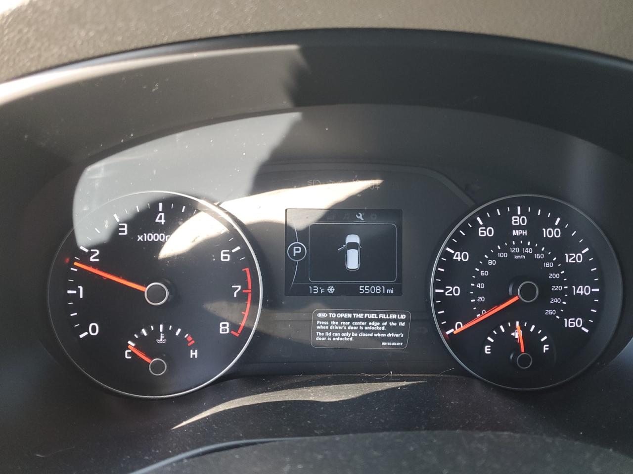 2019 KIA Sportage VIN KNDPMCAC2K7538187 Copart auction photo, rear end damage thumbnail 9