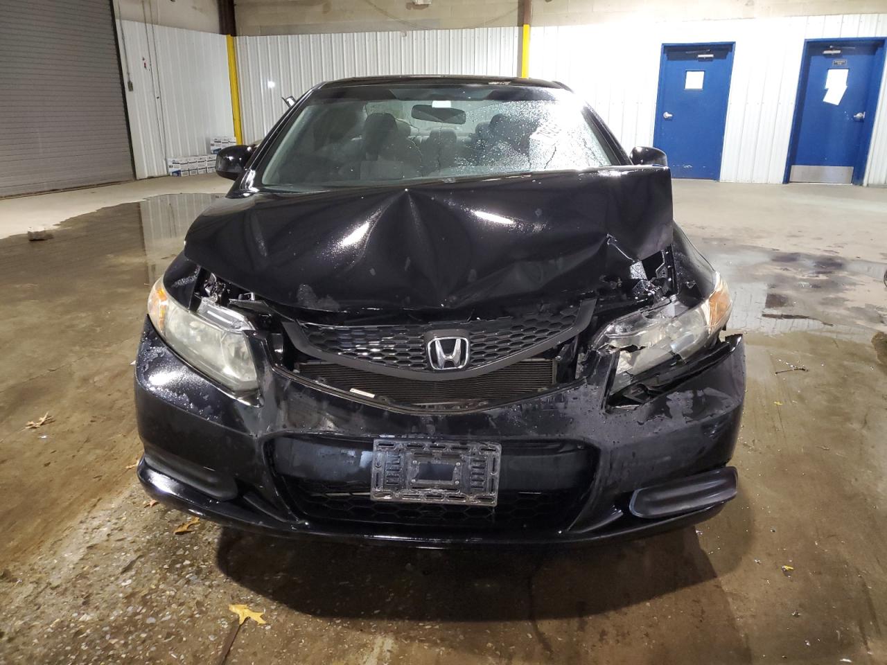 2012 Honda Civic VIN 2HGFG3B87CH541378 Copart auction photo, front end damage thumbnail 5